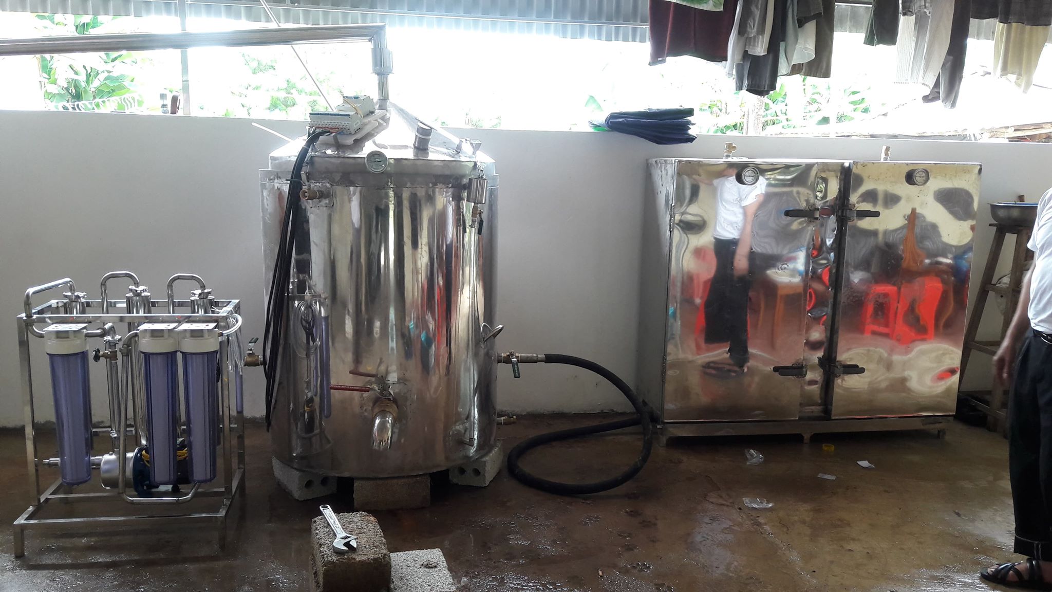 Lắp đặt nồi nấu rượu bằng điện tại Quảng Ninh